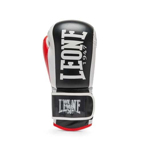 Leone Gants Boxe GN333 01 Logo WACS Noir pour Combattants de Lutte (10 Paires)