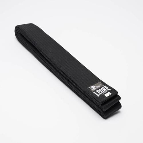 CEONE 1947 Cintura Karategi Ceinture Karate Mixte Élastique et Comfortable pour Pratique Débutante et Avancée MSAV — Noir