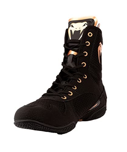Venum Elite Chaussures de Boxe Mixte Adulte en Cuir Offre Supreme Impact Protection Taille 10 US Chaussures de Boxe Mixt