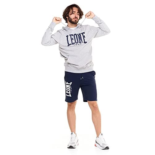 LEONE 1947 Sweat à Capuche Homme pour la Rue Élégant Never Out Stock