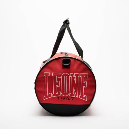 Leone 1947 Sac de sport Iconic Rouge - Multi-usages Gym Voyage, 60 x 32 cm, Sac Résistant en Rouge