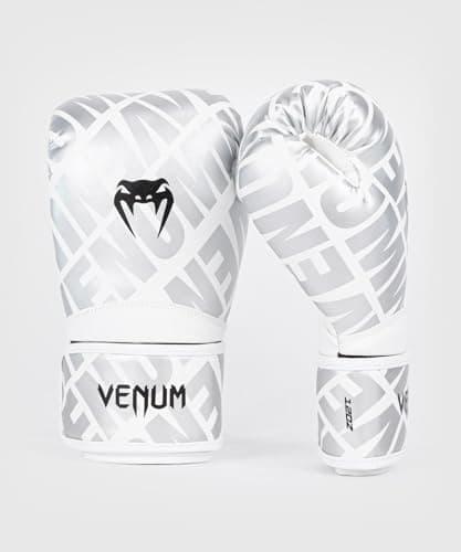 Gants de Boxe Unisexe Venum Contender — Blanc/Argent