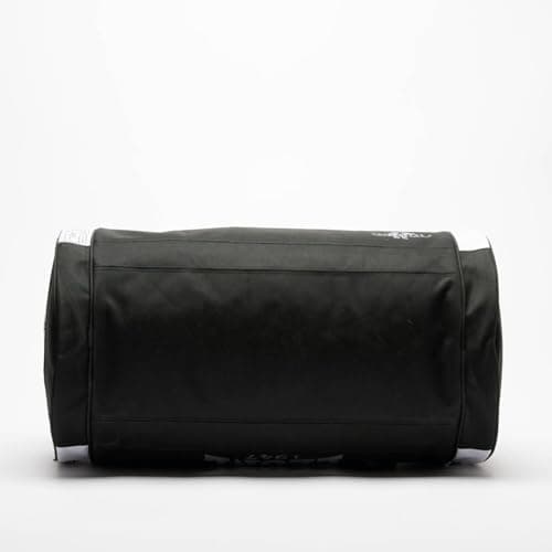 Sac de sport Leone 1947 Iconic Noir - Entraînement Gym Fitness Arts Martiaux Voyage, Noir 60x32_cm