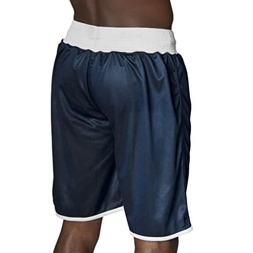 LEONE 1947 Short de Boxe Mixte - Pantalon de Combat Respirant pour Entraînement Sparring (Coton Élasthanne 300g/m²)