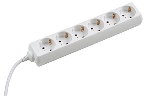Multiprise Meister 3 voies blanche 5 m TIDO 7430250 - câble en plastique - usage intérieur — Simple