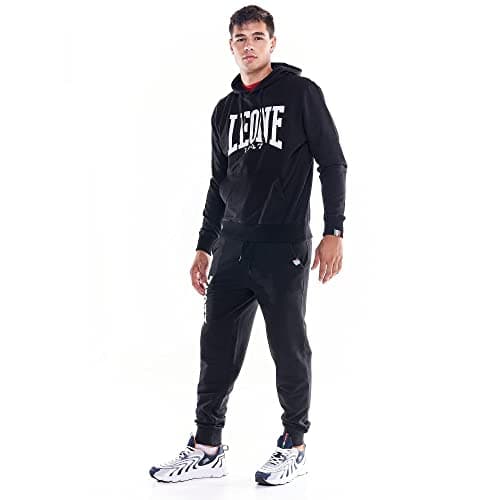 LEONE 1947 Sweat à Capuche pour Homme pour Sport et Daily Wear Fonctionnalité Élégante et Confortable L-Slim Fit 3XL