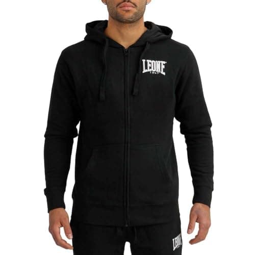 LEONE 1947 Sweatshirt ZIP Full Unisexe Confortable Taille M