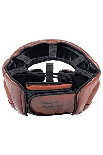 Casque de protection Benlee en cuir de qualité supérieure + Protection optimale + Adultes + Travail + Durabilité élevée