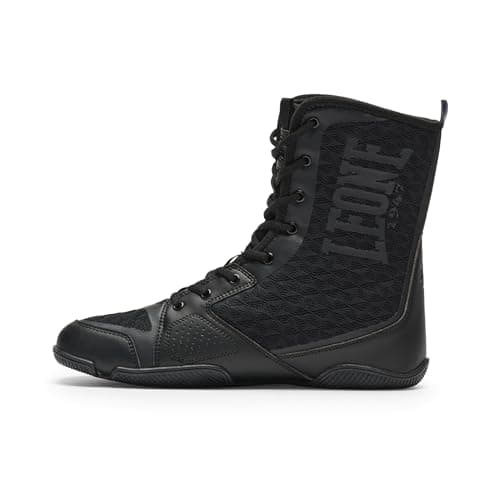 LEONE 1947 Mixte Stivaletti Boxe Professionnel Bottes Oxford Homme Combat