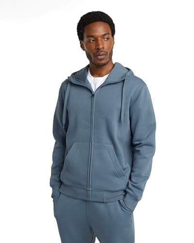 G-STAR RAW Homme Sweatshirt à Capuche Premium - Confort Élevé, Style Urbain, 100% Coton Bio — Bleu (Avio D16122-c235-1820)