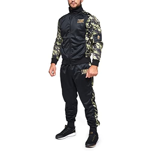 LEONE 1947 Neo Camo Tracksuit - Mixte | Haute Qualité | Sport | Taille Élargie | Lot de 1