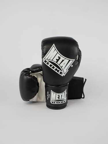 Gants de boxe initiationMetal boxe — Noir