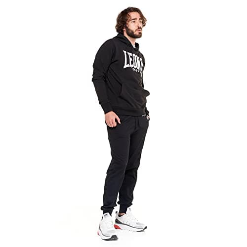 LEONE 1947 Sweat à capuche pour homme Light Big Logo non gaze léger 1947 Apparel