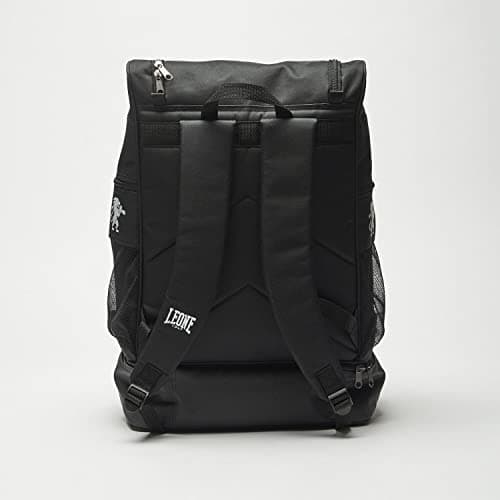 Sac À Dos LEONE 1947 Ambassadeur Noir pour Adulte Unisexe, Design Élégant et Fonctionnel, Taille Unique AC952