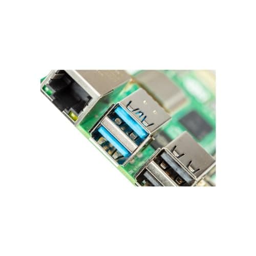 Raspberry Pi 5 4GB Quad-Core ARM A76 (64 Bits - 2,4 GHz) Pour Developedes Étudiants et Créateurs, Idéal Pour Coding, Rob