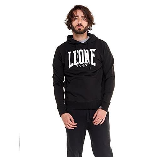 LEONE 1947 Sweat à capuche pour homme Light Big Logo non gaze léger 1947 Apparel