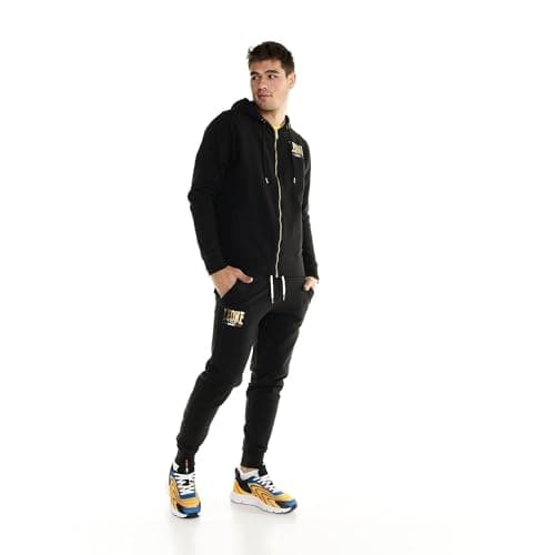 LEONE 1947 Sweat-shirt Homme Full Zip Winter Gold Chauffeujeans Élégant et Pratique Vêtement Hiver