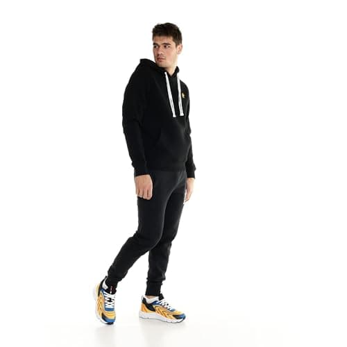 LEONE 1947 Sweat à Capuche Homme Soft Bi-stretch - Confort Élevé pour Hommes Actifs - Grande Taille réglable