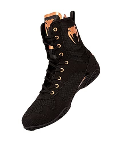 Venum Elite Chaussures de Boxe Mixte Adulte en Cuir Offre Supreme Impact Protection Taille 10 US Chaussures de Boxe Mixt