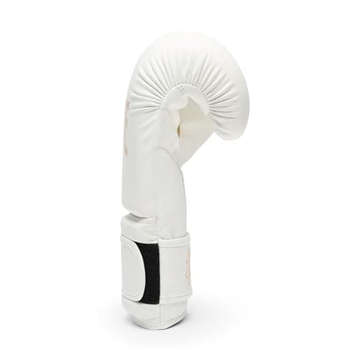 Gants de Boxe Leone Blanc Professionnels Boxeurs Titans Gn059 Combats Boxe