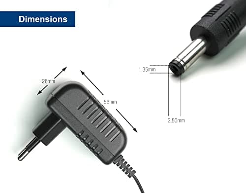 EDISION Alimentation 5 V/1 A 2 broches, Répartiteur HDMI 4K 1x2/1x4 Universel pour PICCO T265+