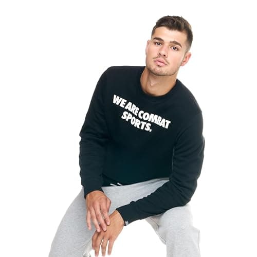LEONE Sweat ras du cou Homme Urbain en Coton 100% - Confortable et Respirant pour Mode Streetwear Moderne