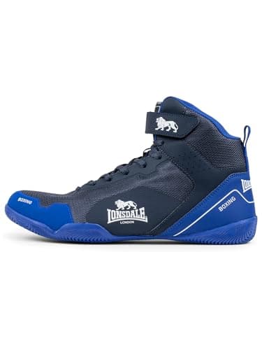 Lonsdale Mixte Rufford Chaussures de Boxe pour Combattants Professionnels en Salon de Boxes