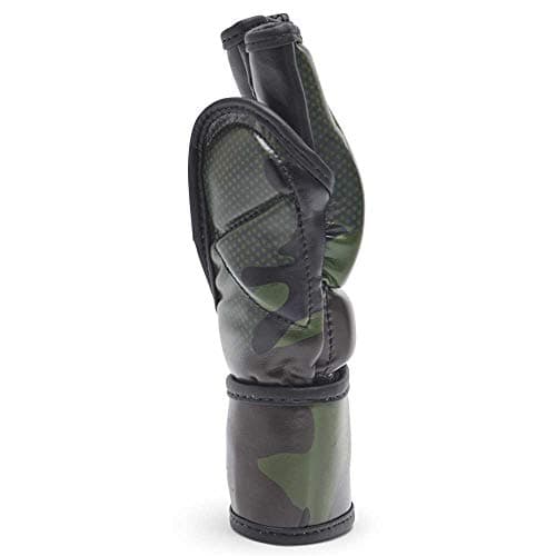 Gants MMA LEONE 1947 Camouflage Vert Professionnels Boxe Selena GP120