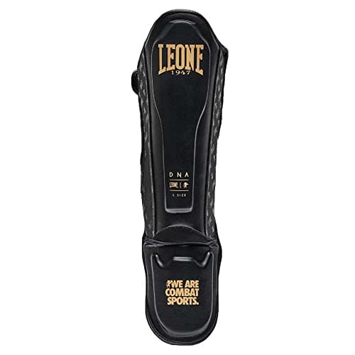LEONE 1947 Protège-tibias Noir pour Athlètes Multi-sport Comfort et Protection