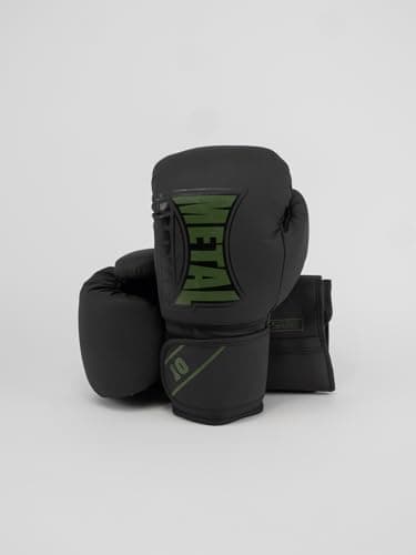 Gants de boxe métal pour débutant usage en salle de gymíchinar fouilles d'intérieur USBichaillation en direct — Noir/Kaki