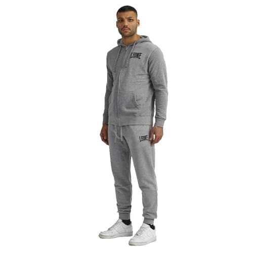 LEONE1947 Logo Full Zip Sweatshirt pour Homme pour Sport