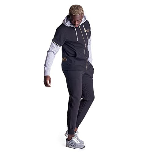 LEONE 1947 Sweat à Capuche Homme Doré - Hiver Sportif - M4083T5F01