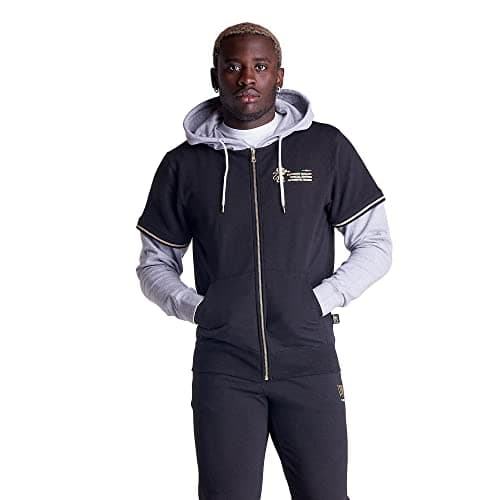 LEONE 1947 Sweat à Capuche Homme Doré - Hiver Sportif - M4083T5F01