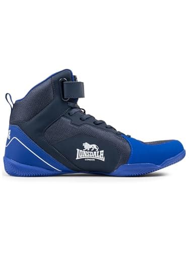 Lonsdale Mixte Rufford Chaussures de Boxe pour Combattants Professionnels en Salon de Boxes