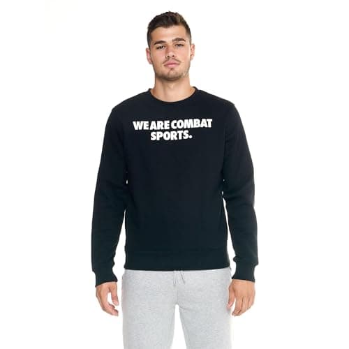 LEONE Sweat ras du cou Homme Urbain en Coton 100% - Confortable et Respirant pour Mode Streetwear Moderne