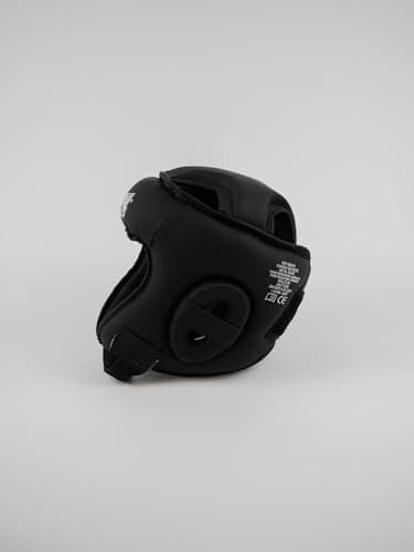 Casque de Boxe Compétition Noir Élégant pour Senior | Anti-impact | CE F2 – METAL BOXE