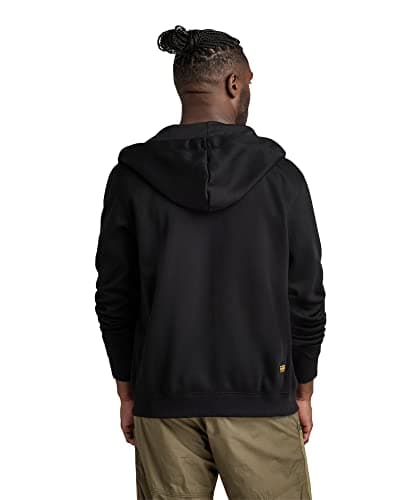 G-STAR RAW Homme Sweatshirt à Capuche Premium - Confort Élevé, Style Urbain, 100% Coton Bio