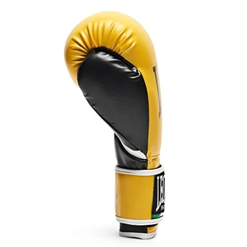LEONE 1947 Gants de Boxe Flash Amortissement Supérieur 12oz 100% Cuir Pleine Flore pour Entraînement Professionnel et Co