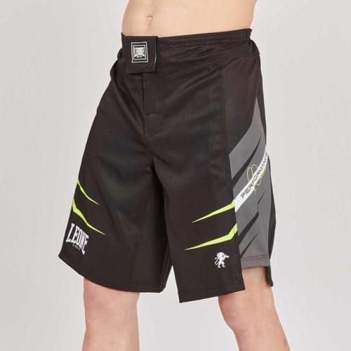 LEONE 1947 Shorts de boxe pour homme Coupe droite Genou Élastique 100% Coton Léger Comforable Mode Performance