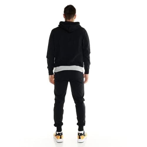 LEONE 1947 Sweat-shirt pour homme Color Block Active Oversized pour Homme Sport