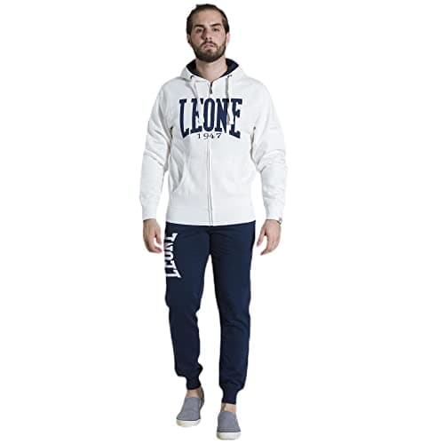 LEONE 1947 Sweat À Capuche Éclair Homme Hiver Fashionably Unique