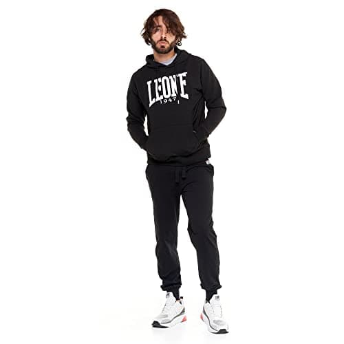 LEONE 1947 Sweat à capuche pour homme Light Big Logo non gaze léger 1947 Apparel