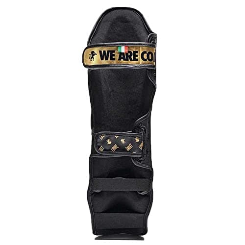 LEONE 1947 Protège-tibias Noir pour Athlètes Multi-sport Comfort et Protection