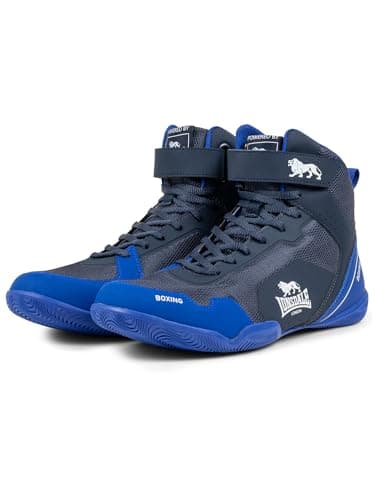 Lonsdale Mixte Rufford Chaussures de Boxe pour Combattants Professionnels en Salon de Boxes