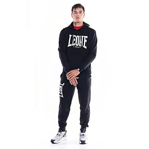 LEONE 1947 Sweat à Capuche pour Homme pour Sport et Daily Wear Fonctionnalité Élégante et Confortable L-Slim Fit 3XL