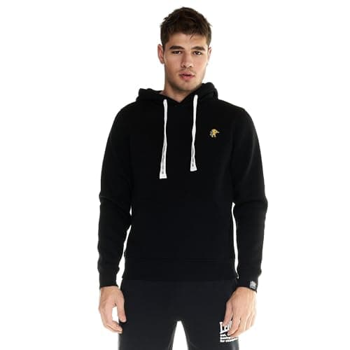 LEONE 1947 Sweat à Capuche Homme Soft Bi-stretch - Confort Élevé pour Hommes Actifs - Grande Taille réglable
