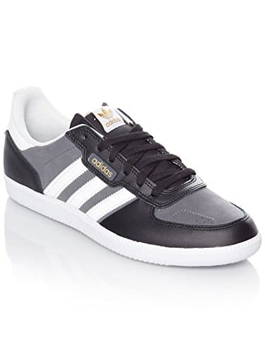 adidas Homme Leonero Basses Blanc Fonctionnelles pour Marches Intermittentes Large Taille