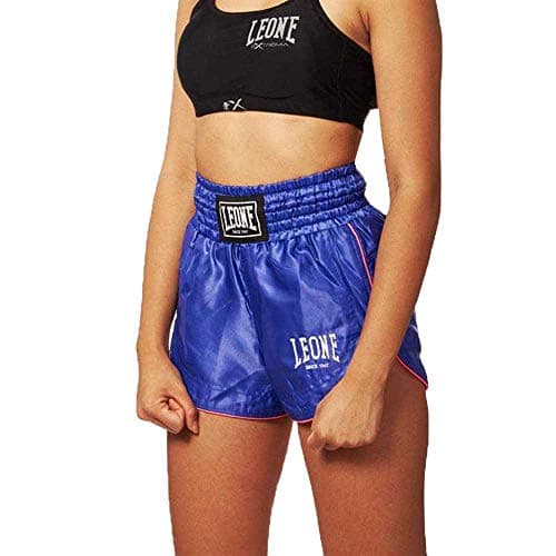 LEONE 1947 Pantalon de Kick-Thai Femme - Short Sportif - Tenue de Combat — Aubergine
