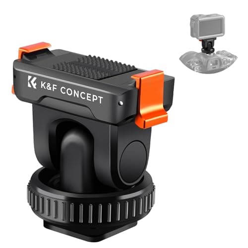 K&F Concept support rotule extension magnétique compatible DJI Osmo Action 3/4/5 Pro et DJI Osmo 360 pour dégaagement ra