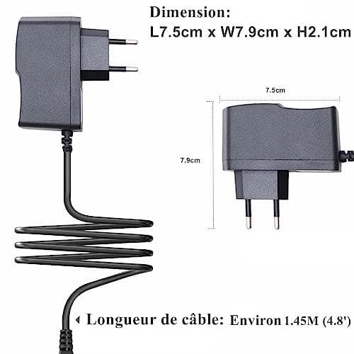 Adaptateur secteur 5V 2A pour chargeur AC220V-230V -> DC5V 2000mA 1500mA 1000mA 500mA Pilote d'alimentation - 8 adaptate